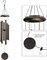 Large 40" Wind-Chimes-Outdoor-Deep-Tone, Soothing Melodic Tones Windchimes, Wind Chimes for Outside, Brown Memorial Wind Chime Best Gift for Mom Women Grandma Neighbors